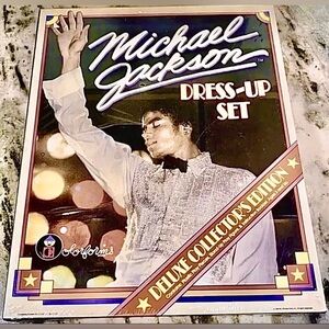 VTG 1984 Deluxe Collector’s Edition "Michael Jackson Dress-Up” FACTORY SEALED